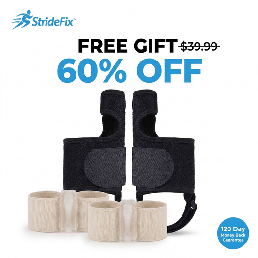 🎁 FREE GIFT: 2X StrideFix™ Bunion Brace